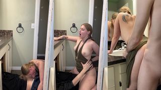 CHEATING WIFE FUCKS THE PLUMBER WHILE HER HUSBAND IS OUT OF TOWN