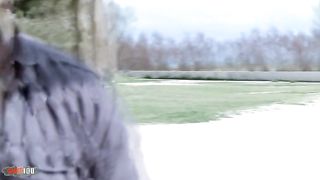 Outdoor fucking with spanish babe Nadia Daferro