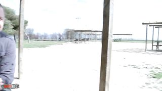 Outdoor fucking with spanish babe Nadia Daferro