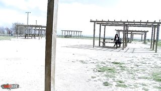 Outdoor fucking with spanish babe Nadia Daferro