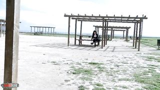 Outdoor fucking with spanish babe Nadia Daferro