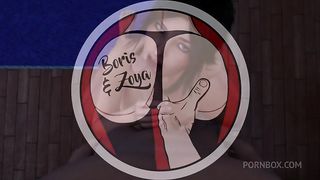 "Shut up, slave and let us put that strap-on (Being a DIK - Sage)