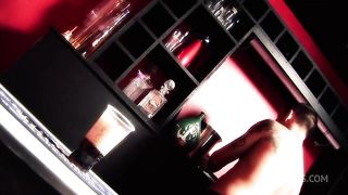 Super Sexy Blonde Getting Fucked In The Ass, Pussy And Mouth By Two Men