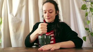 SWEATER GIRL CANDY CANE CRUSH ASMR