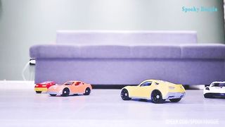 Alice crashes cars in Mary Jane flats