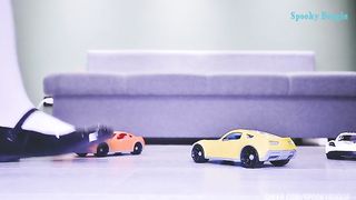 Alice crashes cars in Mary Jane flats