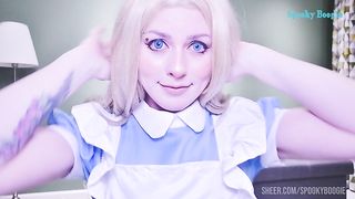 Alice crashes cars in Mary Jane flats