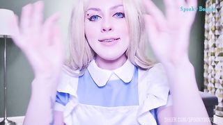 Alice crashes cars in Mary Jane flats