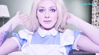 Alice crashes cars in Mary Jane flats