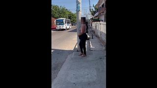MILF HORNY LATINA EN LA CALLE ACEPTA FOLLAR POR EL CULO