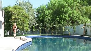 Rough big black cock to break the ass hole of sexy white blonde