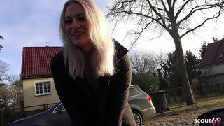 GERMAN TEEN TALK TO RISKY CHEATING FUCK AT FIRST DATE WITH STRANGER IN HIS CAR DIRETLY IN BERLIN CITY WITHOUT CONDOM