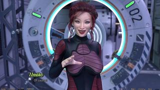 STRANDED IN SPACE #04 - PLANNING A DATE WITH RED HEAD ASIAN MILF