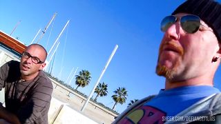 MILF gives Terry Reid anal sex and blowjob on the beach