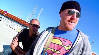 MILF gives Terry Reid anal sex and blowjob on the beach