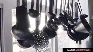 Intense Anal Ramming In The Kitchen For Busty Blanche Bradburry & Teen Ally Breelsen