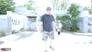 Outdoor anal orgy with Culanta's 13 participants