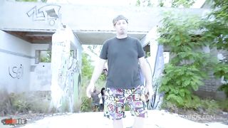 Outdoor anal orgy with Culanta's 13 participants