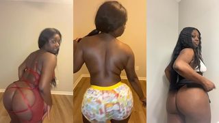 DARKCHOCOLATEBARBIE ASS SHAKING COMPILATION