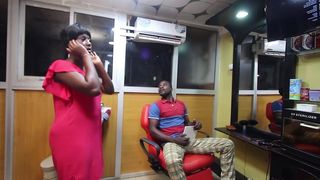 I CAUGHT HIM WATCHING PORN IN HIS HAIR AND MASSAGE SALON, AND WE HAD DISCREET SEX IN THE NEXT ROOM. IT WAS TRULY AMAZING, HIS BLACK COCK IN MY WET PUSSY.