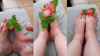 MES PIEDS EN FLEUR