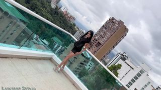 SKINNY ISABELLA BELL. 2 ON 1 INTERRACIAL. HARD AND FAST FUCKING . GAPE ASSHOLE