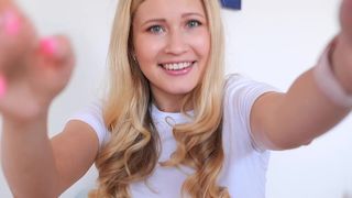 HER TOY VIBRATES, BUT TOUCHING HER PUSSY WITH HER HANDS WAS FORBIDDEN