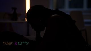 XXX: KITTYLOVE CANDLE WAX AND SPREADER BAR PLAY