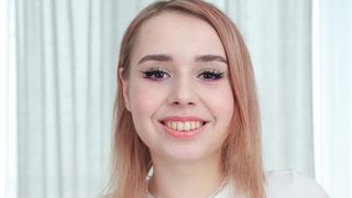 18yo Annasteisa Cherry's big tits jump big black cock for the first time 0% pussy Only anal EKS173