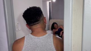 ESPIANDO MINHA CUNHADINHA SAFADA NA LIVE