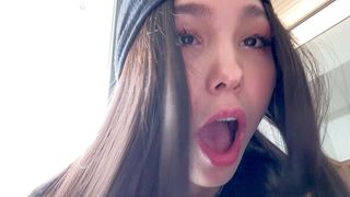 I WENT SO DEEP INTO A 19-YEAR-OLD KOREAN GIRL THAT I FELT HER UTERUS WITH MY TONGUE