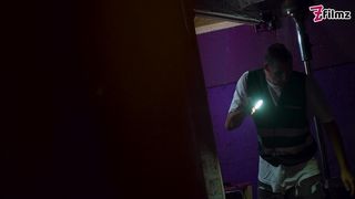 BWC SECURITY CAUGHT A TATTOOED GIRL HER PUSSY SO GOOD SO HE FUCK HER ANAL