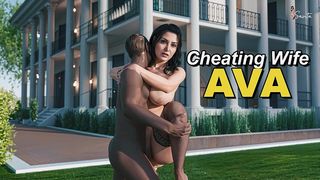 CHEATING WIFE AVA ADDAMS HARD FUCKING WITH HER NEW NEIGHBOR