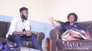 POV a new experience with my new roommate who came for a few days that turns into an intense fucking vacation on African Bi and lesbians