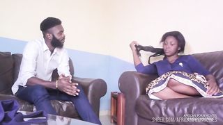 POV a new experience with my new roommate who came for a few days that turns into an intense fucking vacation on African Bi and lesbians