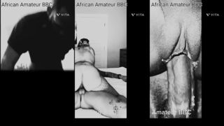 AFRICANARMATUREBBC - EBONY RIDES BLACK COCK