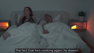 I CREAMPIED MY STEP MOM IN SHARED BED AFTER SHE FOUGHT WITH DAD!