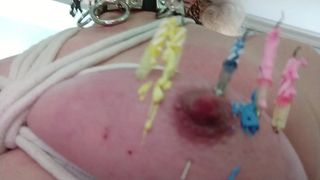 SPANISH SHEMALE WHORE WITH CANDLES