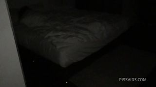 Angel Emily wants all the cock in her ass to be screwed, with a nice creampie at the end and a piss on her body and in her mouth