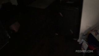 Angel Emily wants all the cock in her ass to be screwed, with a nice creampie at the end and a piss on her body and in her mouth