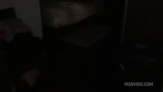 Angel Emily wants all the cock in her ass to be screwed, with a nice creampie at the end and a piss on her body and in her mouth