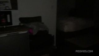 Angel Emily wants all the cock in her ass to be screwed, with a nice creampie at the end and a piss on her body and in her mouth