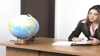 Nautica Thorn Fucks Lucky Student In Classroom