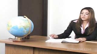 Nautica Thorn Fucks Lucky Student In Classroom