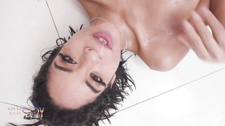 Young Brazilian slut Natasha Rios gets hardcore anal treatment with DAP, DP and Piss Drinking