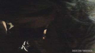 The cuckold filmed the friends wife making her cum!!