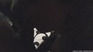 The cuckold filmed the friends wife making her cum!!