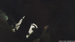 The cuckold filmed the friends wife making her cum!!