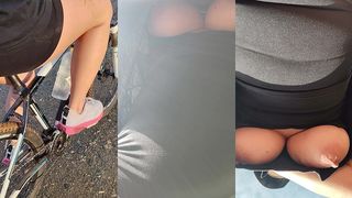 ROLLING WITH MY TITS OUTDOORS