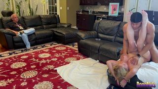 DOGGNUTS CAM 3 - CUCKOLD WATCHES POUNDING BY BBC HALF WIFE S AGE